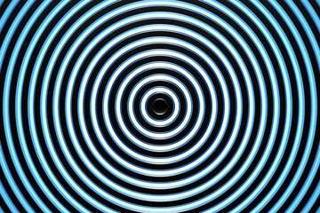 3d illustration of blue  round shapes .Set of shapes on monocrome background, pattern. Geometry  background