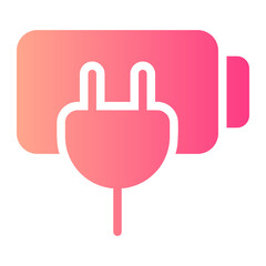 charging gradient icon
