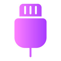 connection gradient icon