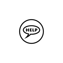 help icon vector design templates