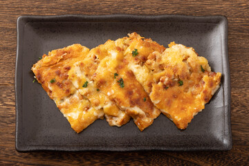 納豆パリパリチーズ焼き