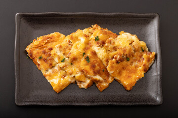 納豆パリパリチーズ焼き