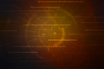 Internet binary data code computing or transmission process,Internet data transmission, Binary Code Background, Digital Abstract technology background