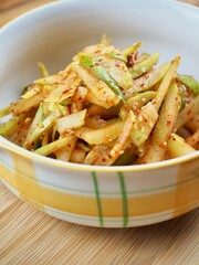 한국음식 오이 채소무침, 반찬