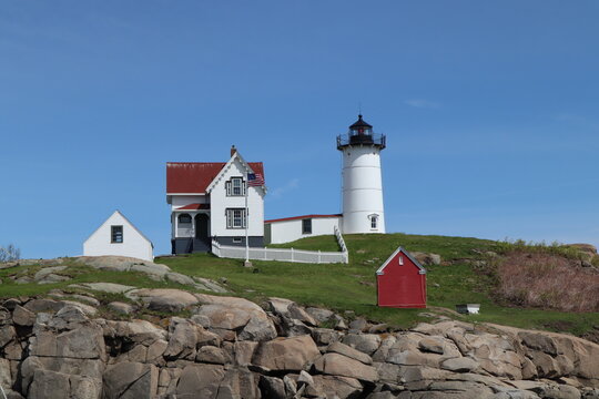 Nubble Lighthouse In Maine