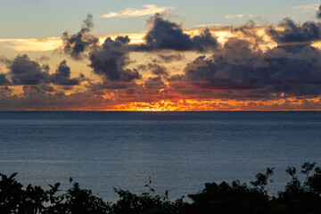 夕暮れ　石垣島　沖縄　日本