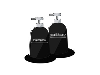 シャンプーとコンディショナー