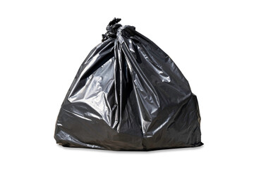 Garbage bags isolated on white background. Garbage bags isolated with clipping path.