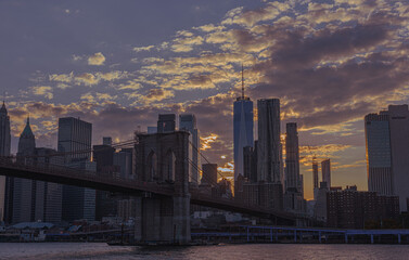 New york skyline manhattan