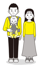 夫婦と赤ちゃん