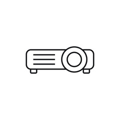Digital projector icon design vector illustration