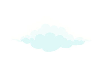 white cloud vector For sky decoration design