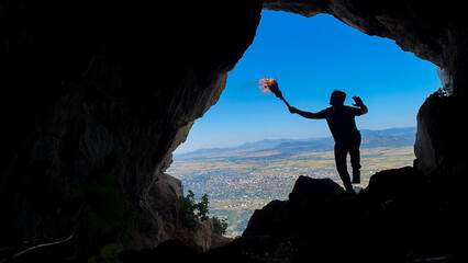 new discoveries, observations and researches in the cave with the torch