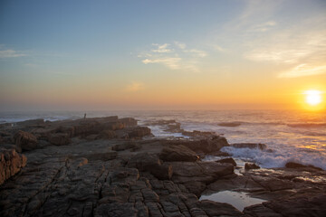 Obraz premium Ocean view of the south coast of South Africa