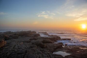 Ocean view of the south coast of South Africa