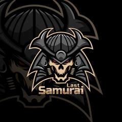 Samurai Mascot Logo Esport Logo Team stock images