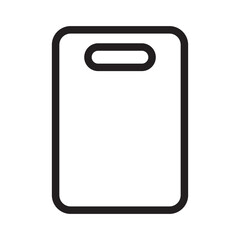 Cutting Board line icon