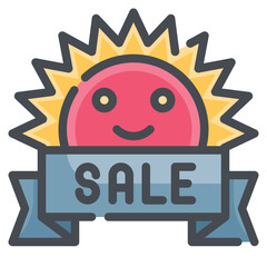 sale line icon