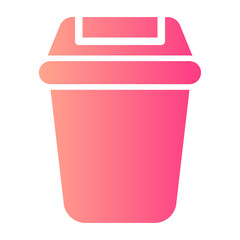 Recycle Bin gradient icon