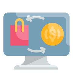 shopping flat icon