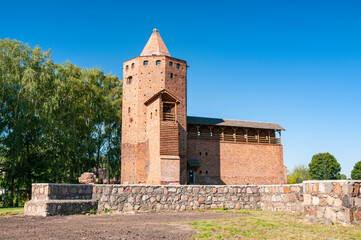Fototapeta na wymiar Castle in Rawa Mazowiecka