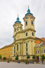 Fototapeta na wymiar Minorite Church in Eger, Hungary