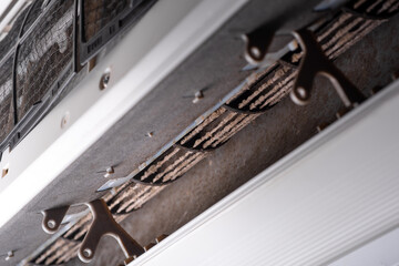 Dirty air conditioner blower