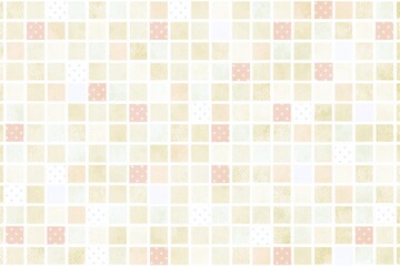 ベージュ タイル 背景 鶯色 ドット