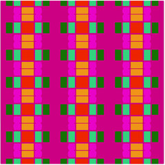 Seamless vector background with repeat pattern. multicolored  mosaic. Perfect for fashion, textile design, cute themed fabric, on wall paper, wrapping paper, fabrics and home decor.