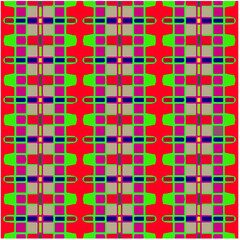 Seamless vector background with repeat pattern. multicolored  mosaic. Perfect for fashion, textile design, cute themed fabric, on wall paper, wrapping paper, fabrics and home decor.