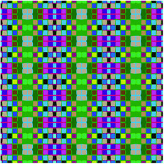 Seamless vector background with repeat pattern. multicolored  mosaic. Perfect for fashion, textile design, cute themed fabric, on wall paper, wrapping paper, fabrics and home decor.