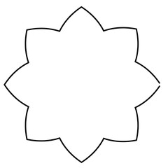 white paper flower
