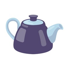 Obraz premium Ceramic bowl for drinking tea. Teapot, cup with saucer, mug, bowl, pot, jug isolated on white background. Can be used for home, kitchen, coffee break