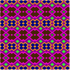 Seamless vector background with repeat pattern. multicolored  mosaic. Perfect for fashion, textile design, cute themed fabric, on wall paper, wrapping paper, fabrics and home decor.