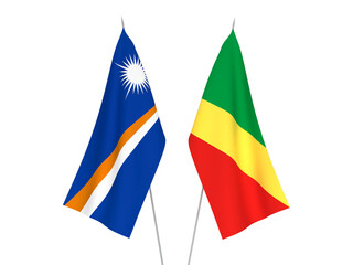 Republic of the Marshall Islands and Republic of the Congo flags