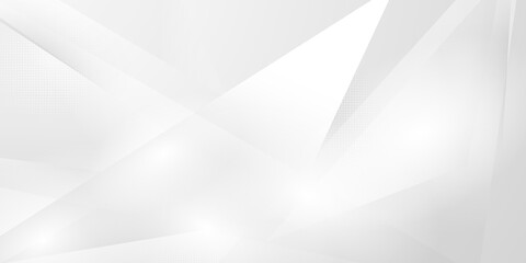 Fototapeta premium Abstract background design white geometric fluid shapes vector elements