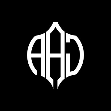 AAJ letter logo. AAJ best black background vector image. AAJ Monogram logo design for entrepreneur and business.
