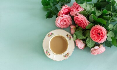Morning Drink Background