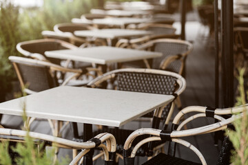 traditional cafe  with open terrace