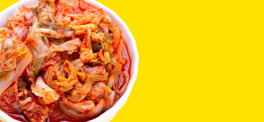 Kimchi, Korean dish of spicy fermented vegetables