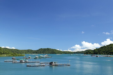 Fototapeta na wymiar Sula Kanal, Provinz Albay, Philippinen
