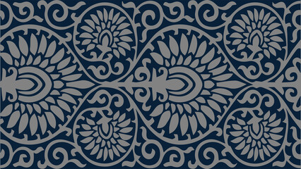 Fabric Textile Pattern Design Vector Illustration