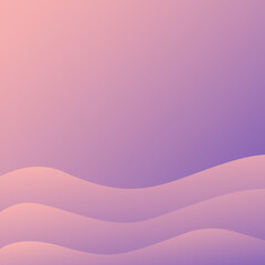 color gradient fluid wawes background template. abstract gradient square template for social media posting, promo business banners and posters. purple color overflowing gradient.