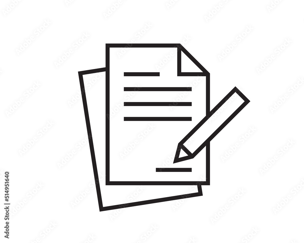 Aufkleber note icon vector sign. paper message or document page.