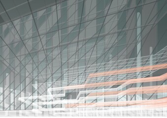 Fototapeta premium abstract modern architecture