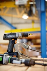 Visseuse outils ébéniste atelier métier bois