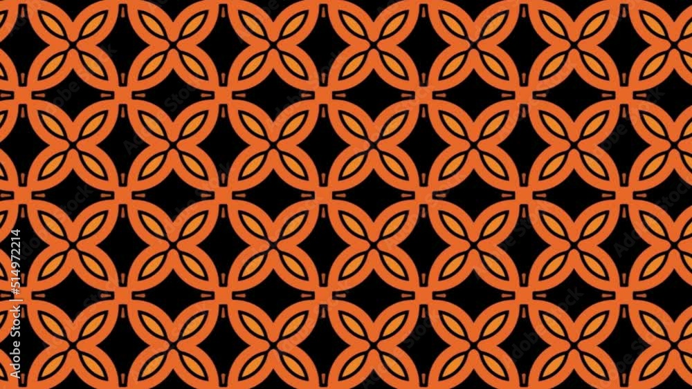 Poster abstract background animation texture in geometric ornamental style. seamless design