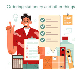 Office manager. Coworking space maintenance and supplying