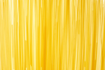 Raw spaghetti, view from the top.