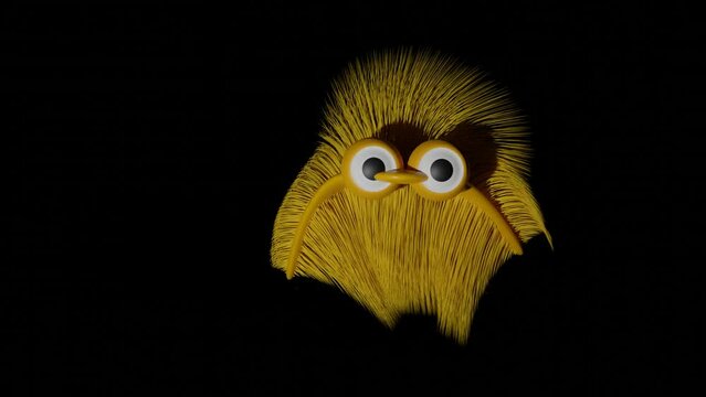 Cartoons Witzfigur und lustig verwirrt